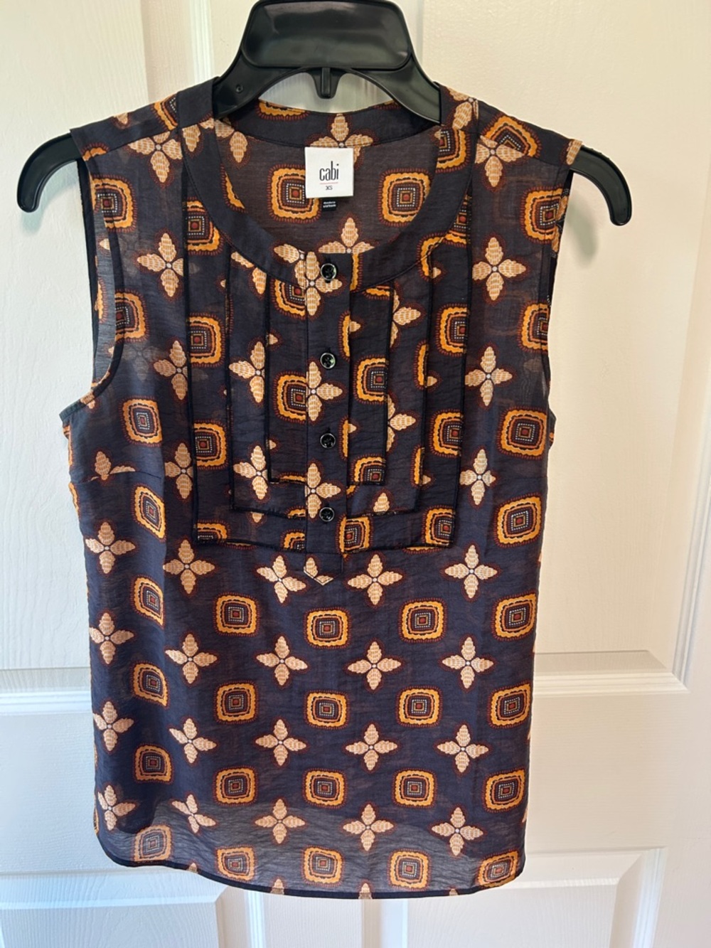 CAbi Louis top extra small NWOT